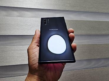 note 14: Samsung Note 10 Plus, Б/у, 256 ГБ, цвет - Черный, 2 SIM — 6