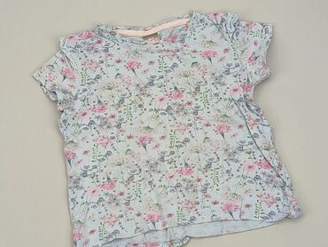 letnia sukienka w kwiaty: Koszulka, Little kids, 4-5 lat, 104-110 cm, stan - Dobry