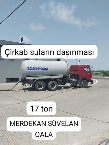 Xidmət: Çirkab sularının daşınması və hovuqların/başenlərin lalafo.az -da Xidmət: Çirkab sularının daşınması və hovuqların/başenlərin