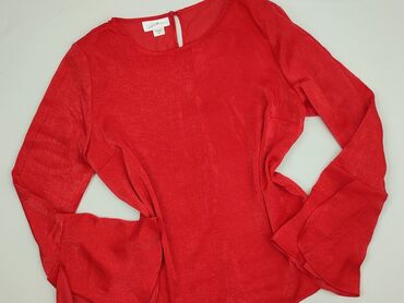 czerwone bluzki wizytowe: Jacqueline, Women's blouse, size S