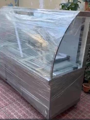 Soyuduculu vitrin – kafe, şirniyyat və marketlər üçün - Tip: şüşə