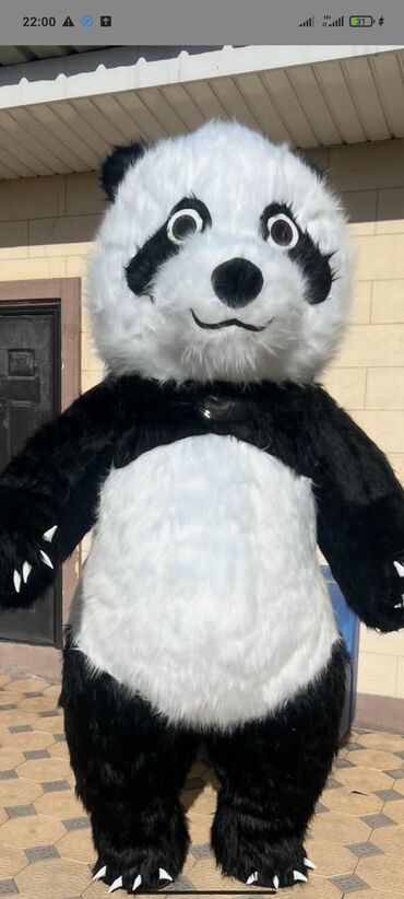 детский надувной бассейн: Продаю новый 2х метровый надувной панда готовый бизнес идея для