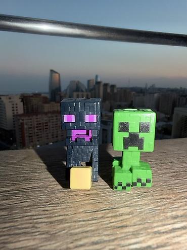 oyuncaq mikrofon: Məhsul: Minecraft temalı mini fiqurlar dəsti - Dəst: 2 ədəddir – — 1