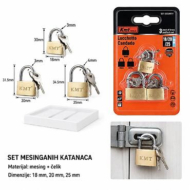 KMT Brava 9367697 Set mesinganih katanaca za svakodnevnu upotrebu u na lalafo.rs KMT Brava 9367697 Set mesinganih katanaca za svakodnevnu upotrebu u