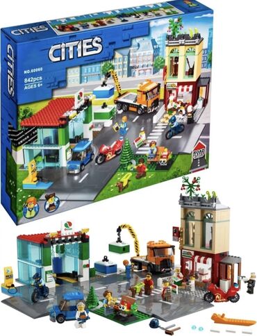 toy: Lego siti 842 детали Самая низкая цена в городе🏙️ Новый