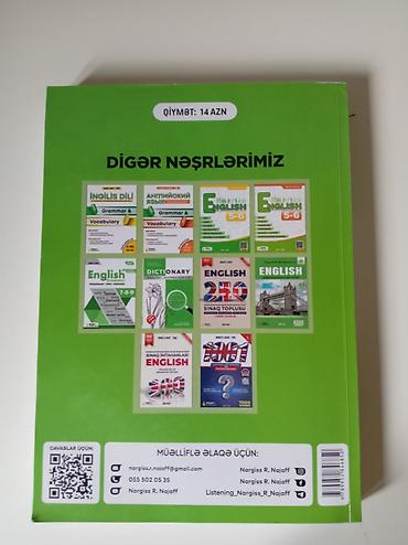 Testlər: **English – Qrammatik qeydlər və test toplusu, II hissə** İçində heçnə — 2