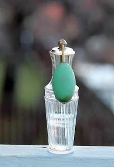 Ostali antikviteti: Vintage Atomizer Parfume Botlle 16 cm!. Vintage staklena posuda za — 12