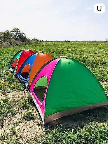 baliq tilovu: Rəngarəng kamp çadırları – yüngül, tez quran və daşıması rahat model 3 — 1
