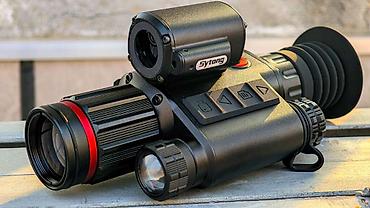 Оптикалык мээлеткичтер: Цифровой охотничий прицел Sytong HT-70 LRF (5-20x) — компактная модель — 7