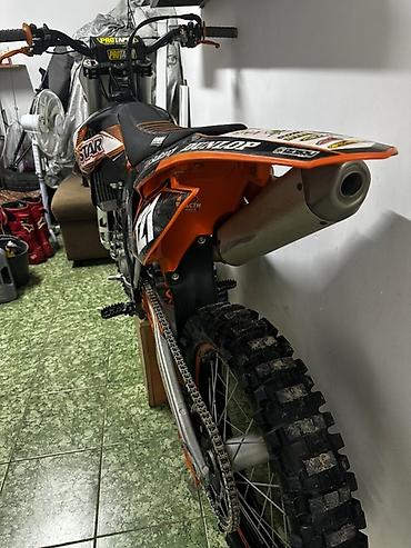 Мотоциклы: Кроссовый мотоцикл KTM 450 2013 Запускается с кнопки В хорошем — 3