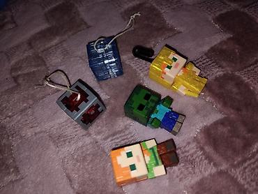 Игрушечные фигурки: Minecraft temalı mini fiqur dəsti. 1 ədədi 1 azn - 5 ədəd kolleksiya — 1