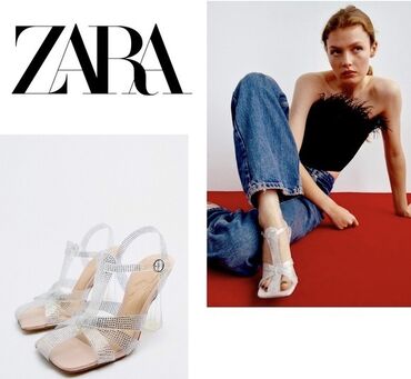 Basanoşka və səndəllər: Zara, Ölçü: 36, rəng - Ağ, Yeni lalafo.az -da Basanoşka və səndəllər: Zara, Ölçü: 36, rəng - Ağ, Yeni