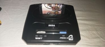 Digər oyun və konsollar: Sega mega drive 2 original enli plata əla işləyir mortal kombat 3