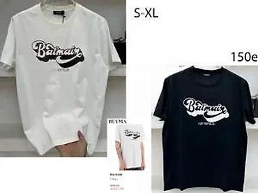 Majice: Men's T-shirt Balmain, bоја - Bela — 3