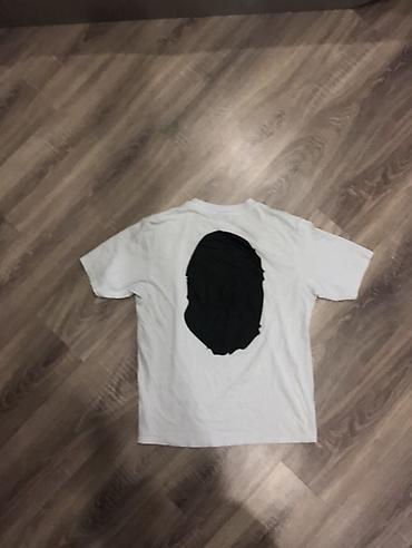 mattpear m plus: A Bathing Ape (BAPE) futbolka - Rəng: ağ - Ön və arxa hissədə iri — 2