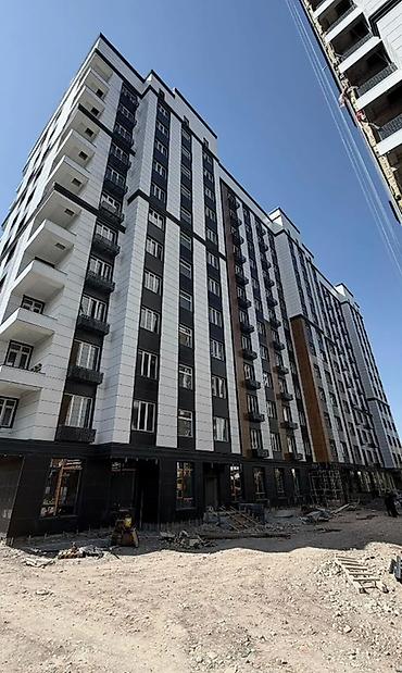 по салиева: 2 комнаты, 70 м², ул. Алматинка / Салиева 10 этаж, ПСО (под самоотделку) — 5