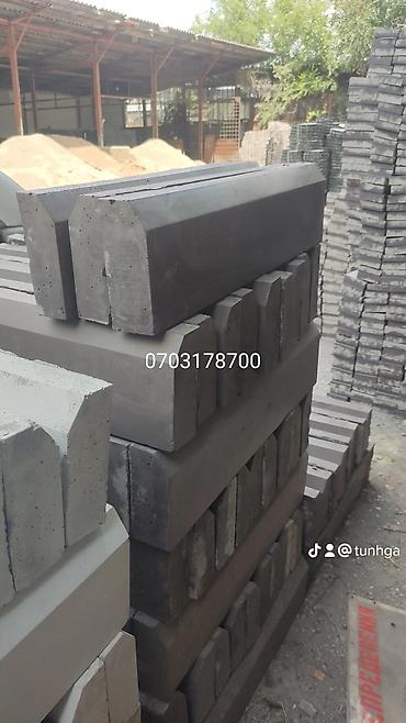 Водоотводные лотки: Брусчатка в Бишкек большой выбор, есть все виды, бордюр, лоток — 12