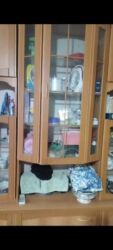 кухонный шкаф продаю: Зал үчүн гарнитур, Шкаф, ДСП, түсү - Күрөң