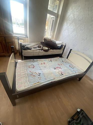taxt qravat: Oğlan və qız üçün, İşlənmiş, Çarpayı, Bazasız, Matrassız, Siyirməsiz — 3