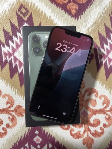 redmi а9: IPhone 13 Pro, Б/у, 128 ГБ, Alpine Green, Коробка, 85 %
