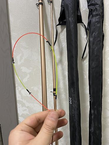 Удочки и спиннинги: Набор телескопических удилищ 3 м - В комплекте 3 удилища длиной 300 — 7
