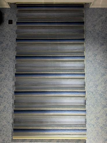 pərd: Zebra jalüz pərdə - Model: Zebra (iki qat – şəffaf və qaranlıq — 2