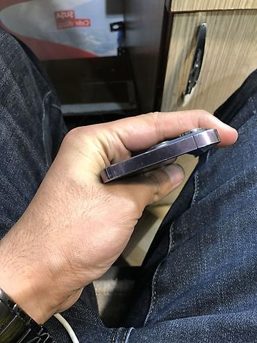 iphone 14 pro ekranı: IPhone 14 Pro, Deep Purple, Face ID — 4