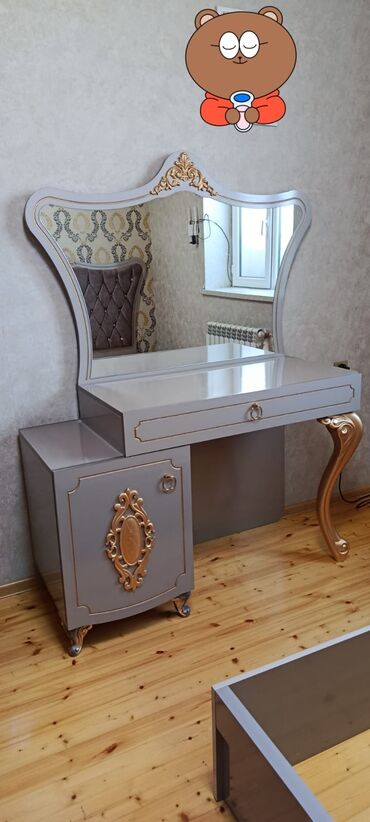 mdf qiymətləri: Двуспальная кровать, 2 тумбы
