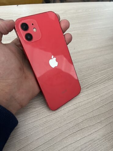 продам айфон 6 бу: IPhone 12, Б/у, 128 ГБ, Красный, Наушники, Защитное стекло, Кабель, 100 %