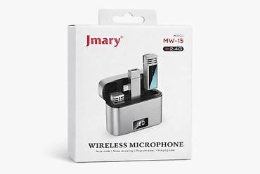 Kateqoriya: Mikrofonlar Jmary MW-15 Simsiz Mikrofon – Type-C Lavalier