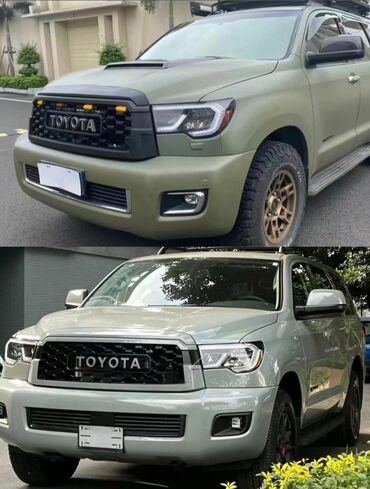 Решетки, облицовки: Решётка радиатора: Toyota Sequoia на любой кузов Toyota Highlander на