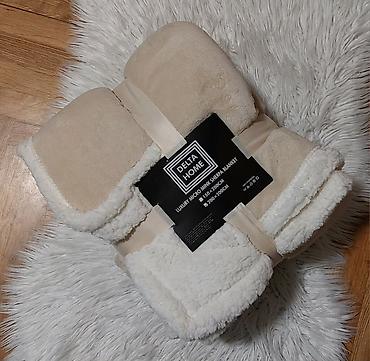 Ćebad i pokrivači: DELTA HOME Luxury Micro Mink-Sherpa ćebe Dimenzija 200x200 - Tip — 18
