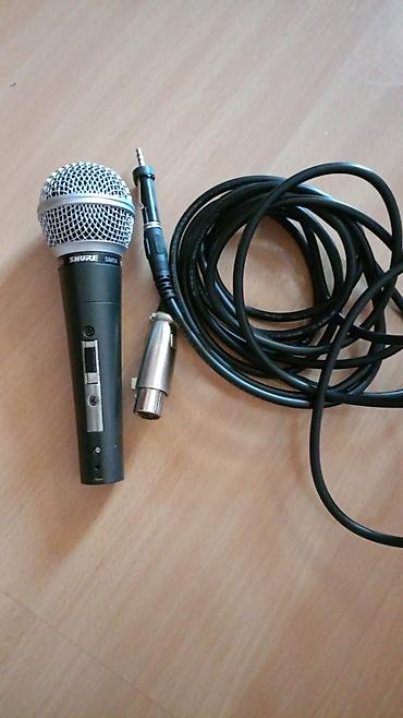 Audio: İşlənmiş Simli Mikrofon Shure — 1