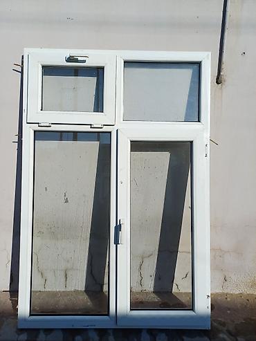 Pəncərələr: İşlənmiş İkiqat şüşə paketi Plastik pəncərə, Еni: 1 sm, Uzunluğu: 1 sm — 2