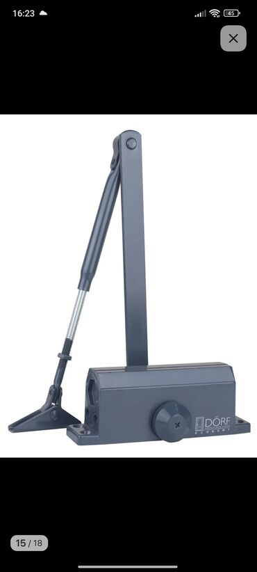 кухонный шкаф напольный: Дверной доводчик, Механический, Для входных дверей