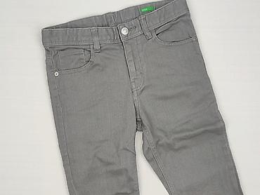 boho top: Spodnie jeansowe, Benetton, 10 lat, 134/140, stan - Bardzo dobry — 1