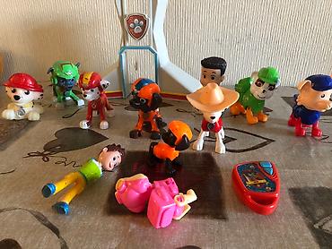 paw patrol oyuncaq: Щенячий патруль,shenyachiy patrul .Hamisi 15 azn,ayri ayri da satilir — 8