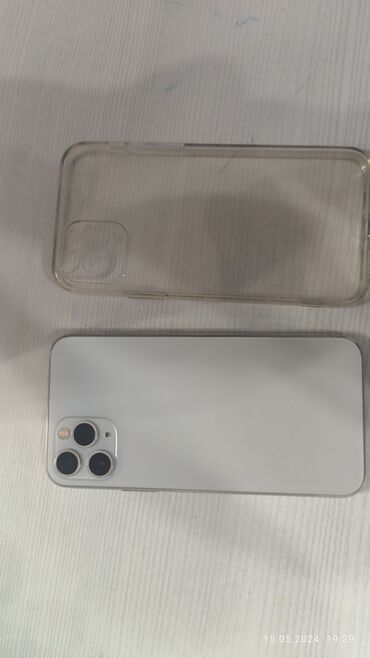хуавей мейт с: IPhone 11 Pro, Б/у, Белый, Защитное стекло, Чехол, Кабель, 87 %
