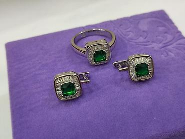 Серебряные наборы украшений: Набор украшений, Проба 925, Женские, Новый — 6