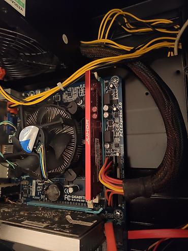 Masaüstü kompüterlər və iş stansiyaları: Xüsusiyyətləri: Ana plata-Gigabyte GA H61M-S1 DDR3 Processor-Intel — 7