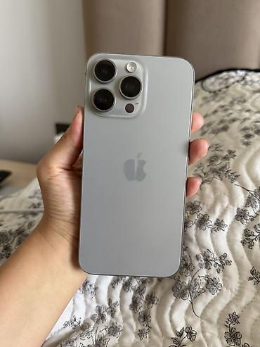 IPhone 15 Pro Max, титановый корпус, цвет Natural Titanium. Память 512 at lalafo.kg IPhone 15 Pro Max, титановый корпус, цвет Natural Titanium. Память 512