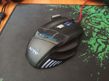 kompyuter oyunlari: AiTnt Gaming Mouse X50 Makrosu var amma biraz ilişir, yan düymələri