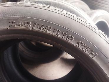 шины 245 45 r19: Шины 245 / 45 / R 19, Лето, Б/у, Комплект, Легковые, Корея, Kumho — 1