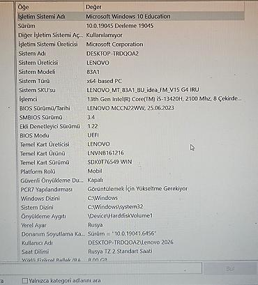 irsad electronics samsung a10: Lenova Prosessor: Intel Core i5-13420H Nəsil: ✅ 13-cü nəsil Seriya: H — 2