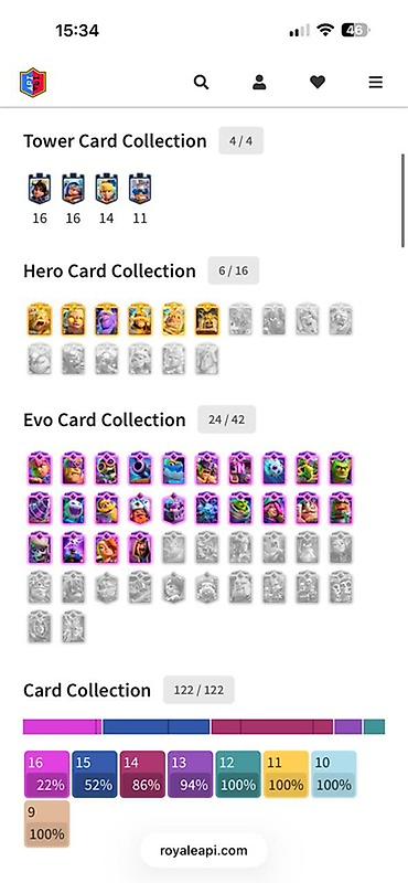 Clash Royale hesabı – RoyaleAPI statistikaları ilə - Qüllə Skini