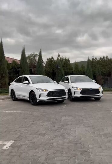 byd e2 цена: Белый седан BYD e3 с черным кожаным салоном. Автомобиль имеет
