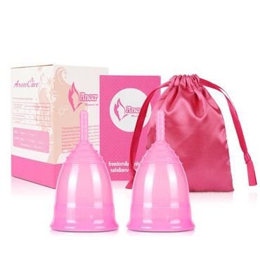 Товары для взрослых: Менструальная чаша капа набор из 2 штук S + L Набор - 2 штуки S + L
