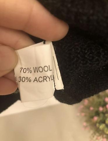 Kişi geyimləri: Yuqoslaviya istehsalı,XL-52-54 razmer,qara yun jaket. Demək olar heç — 5