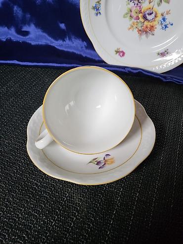 Ostali antikviteti: Set 1948 do 1968g.Volkstedt Pastorale Istocna Nemacka. Trodelni — 9