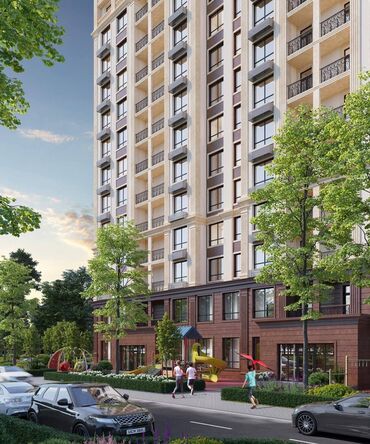 Продажа квартир: 2 комнаты, 62 м², Элитка, 9 этаж, ПСО (под самоотделку)